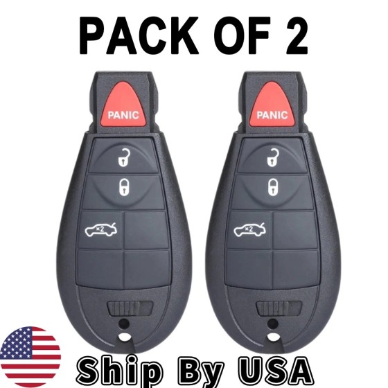 2008-2012 Chrysler Dodge / 4-Button Fobik Key / M3N5WY783X (AFTERMARKET)